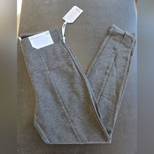 Women's High-rise Slit Front Ankle Pants STYLUS XS Black